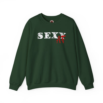 Sexy AF Crewneck Sweatshirt The Devil's Pickle