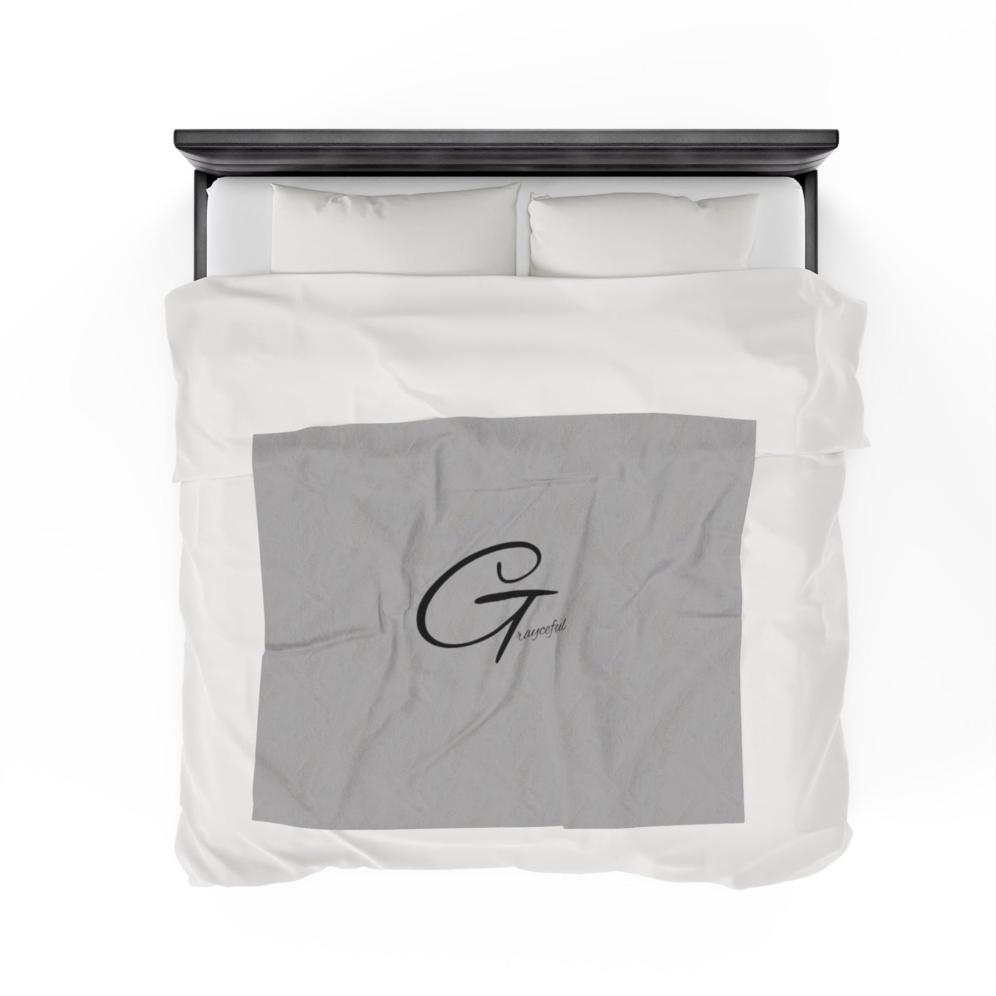 Velveteen Plush Blanket Grayceful LLC