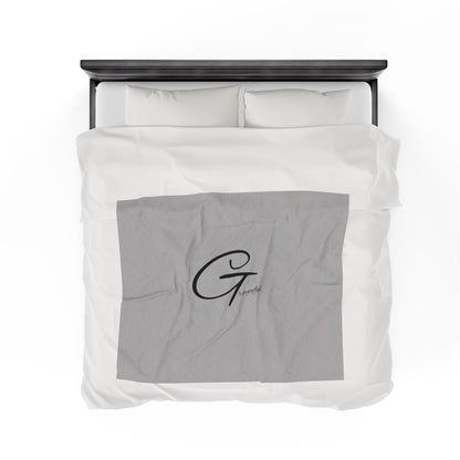 Velveteen Plush Blanket Grayceful LLC
