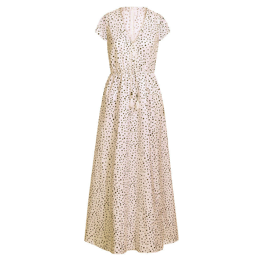 Sunset Dreams Polka Dot Boho Dress Country in My Heart