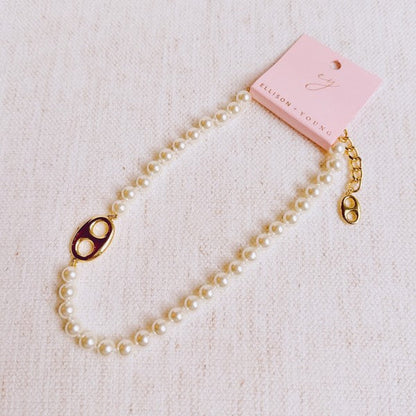 Elegance In Harness Pearl Necklace Shop Style & More | Fresh Looks, Everyday Deals & Free Shipping