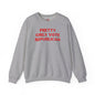 Pretty Girls Vote Republican Crewneck Sweatshirt The Devil's Pickle