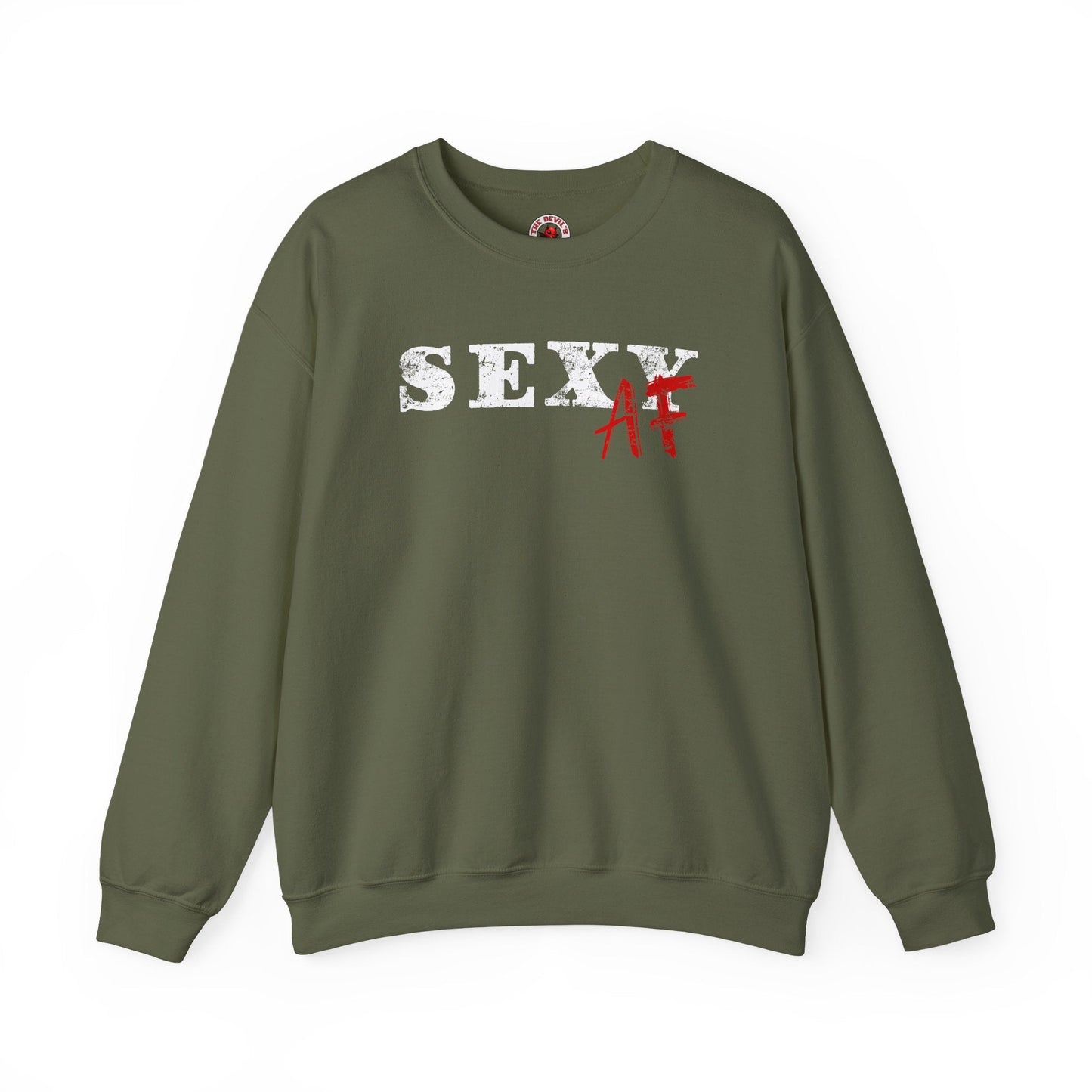 Sexy AF Crewneck Sweatshirt The Devil's Pickle