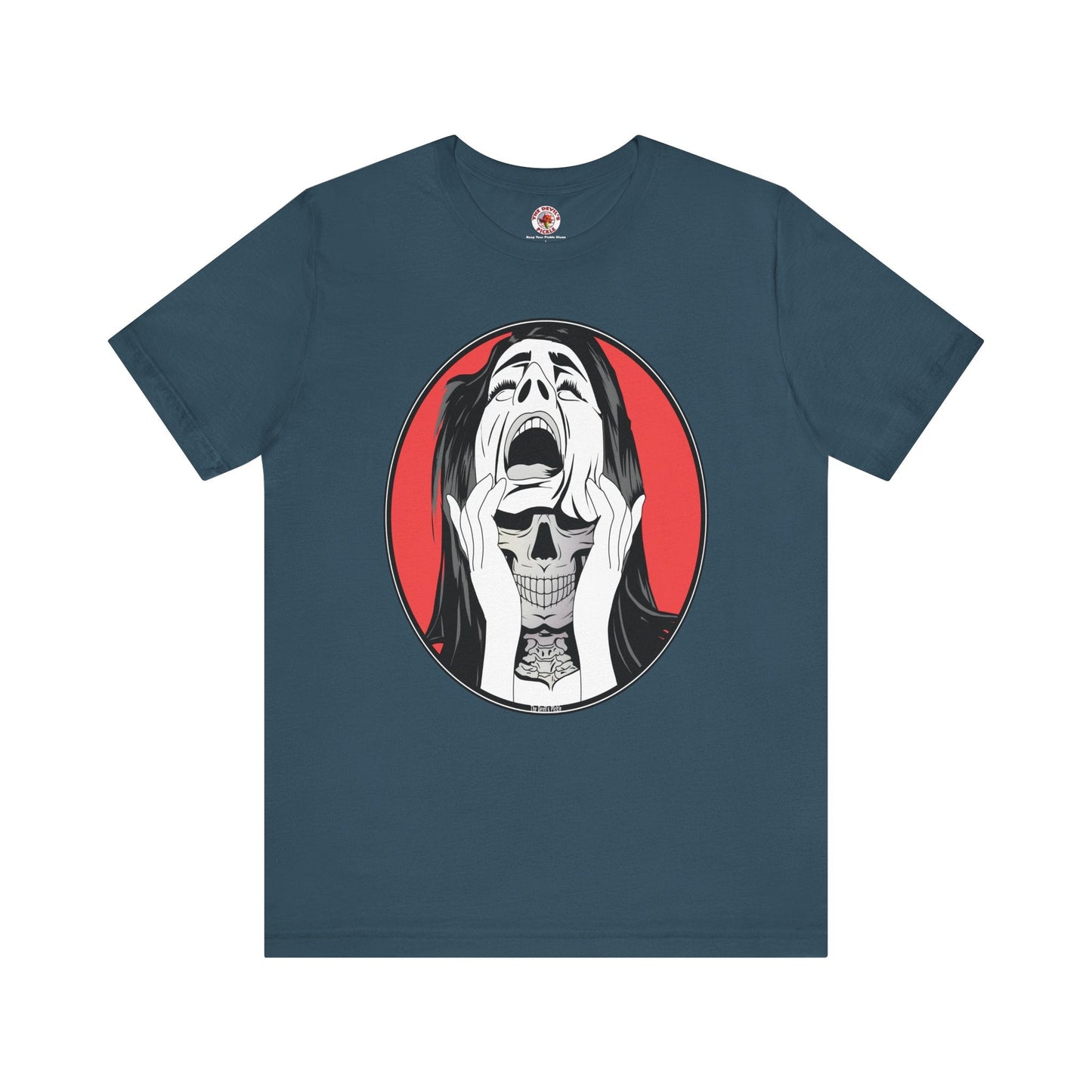 Skull Woman T-Shirt The Devil's Pickle
