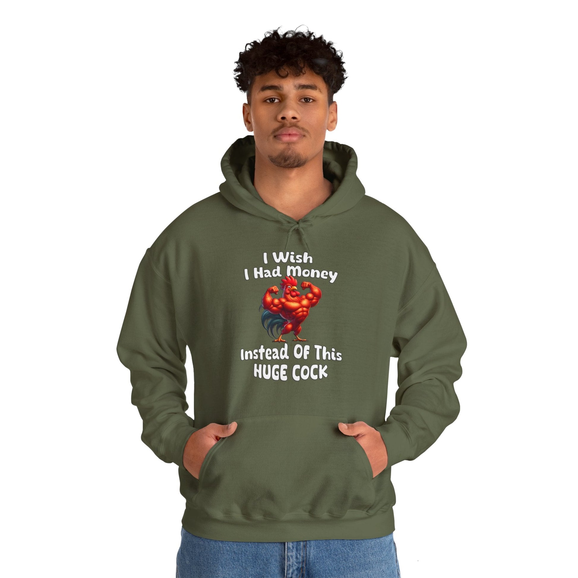 I Wish I had Money Hooded Sweatshirt The Devil's Pickle