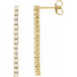 14K Yellow 3/4 CTW Lab-Grown Diamond Earrings Ethereal Legacy Boutiques