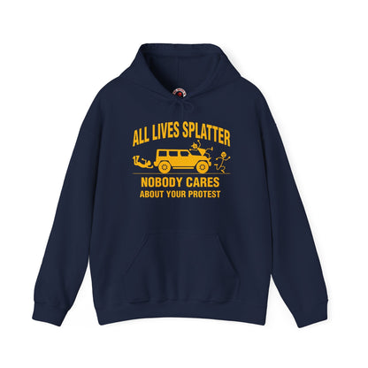 All Lives Splatter Hooded Sweatshirt The Devil's Pickle