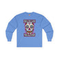 Dia De Los Muertos Skull Long Sleeve Tee The Devil's Pickle