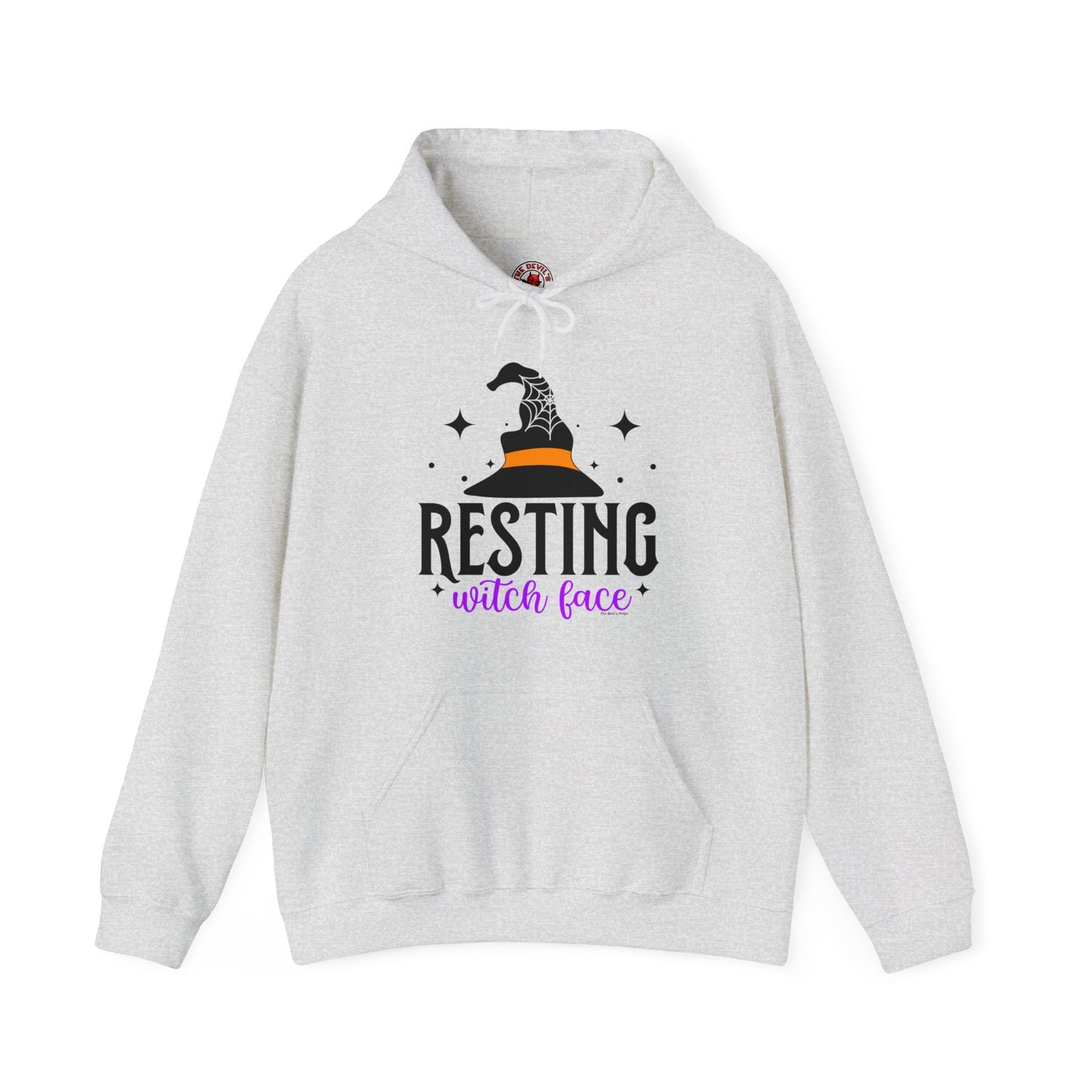 Resting Witch Face Hooded Sweatshirt The Devil's Pickle