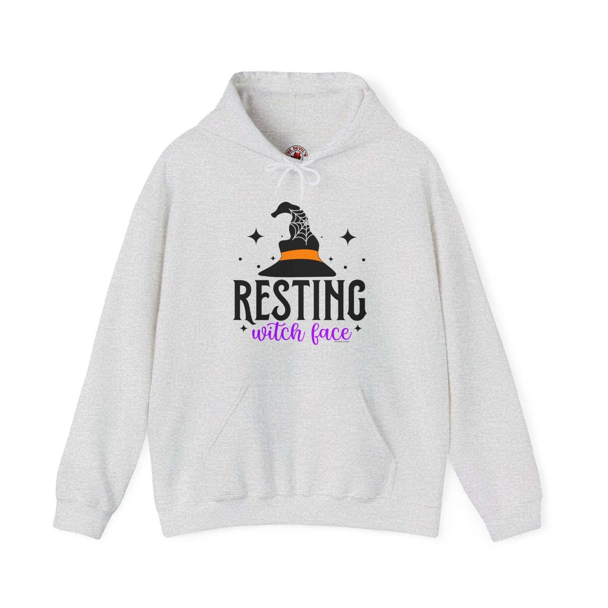 Resting Witch Face Hooded Sweatshirt The Devil's Pickle