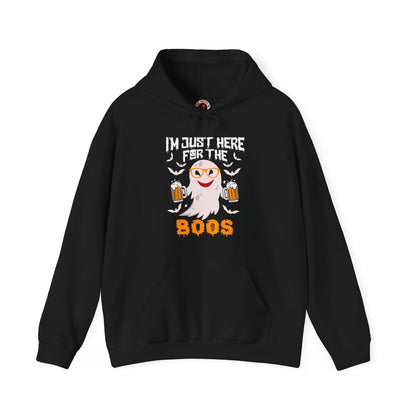 I'm Just Here For The Boos Hooded Sweatshirt The Devil's Pickle