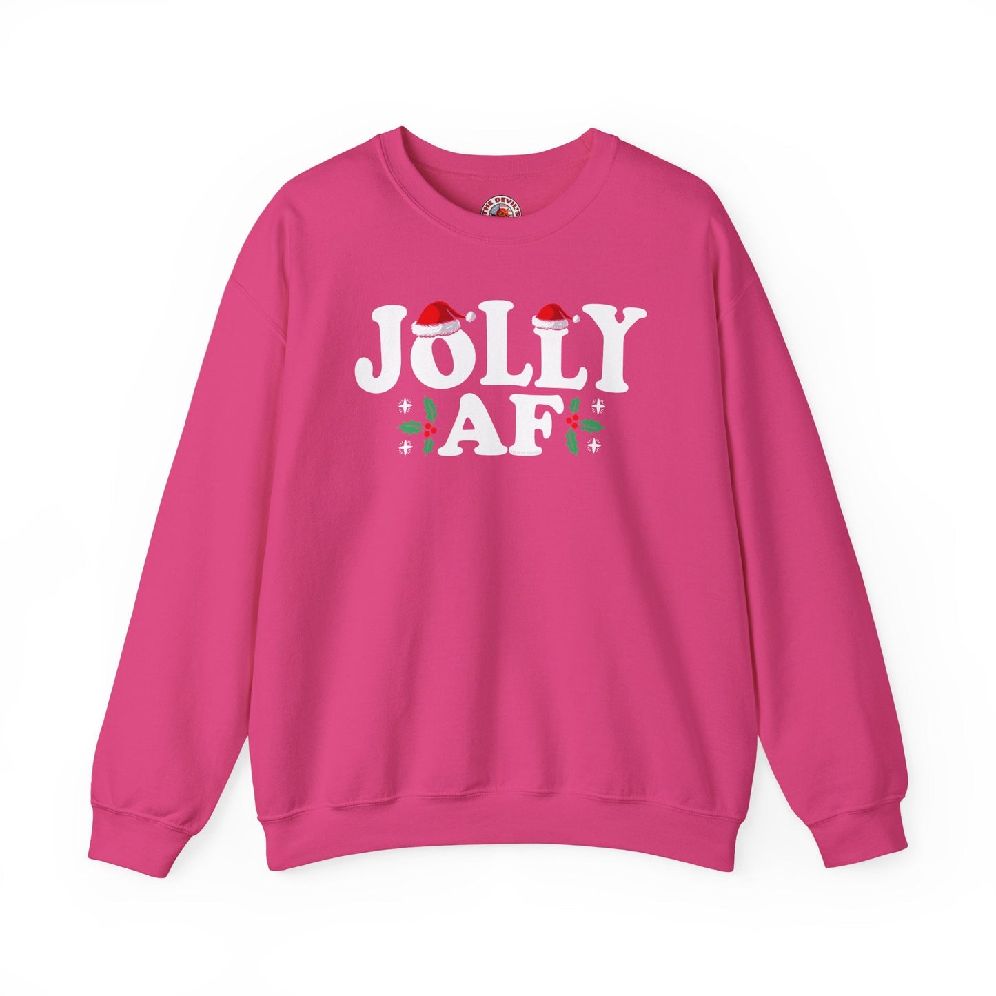Jolly AF Crewneck Sweatshirt The Devil's Pickle