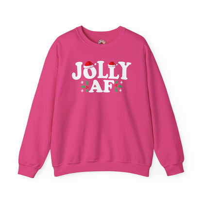 Jolly AF Crewneck Sweatshirt The Devil's Pickle
