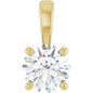 14K Yellow 1/2 CT Lab-Grown Diamond Pendant Ethereal Legacy Boutiques