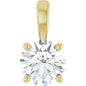 14K Yellow 3/4 CT Lab-Grown Diamond Pendant Ethereal Legacy Boutiques