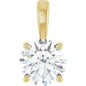 14K Yellow 1 1/4 CT Lab-Grown Diamond Pendant Ethereal Legacy Boutiques