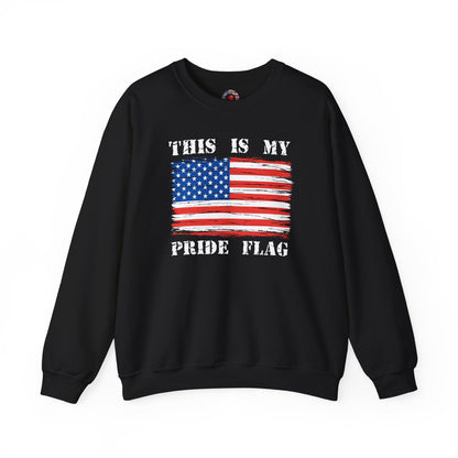 This Is My Pride Flag Crewneck Sweatshirt The Devil's Pickle