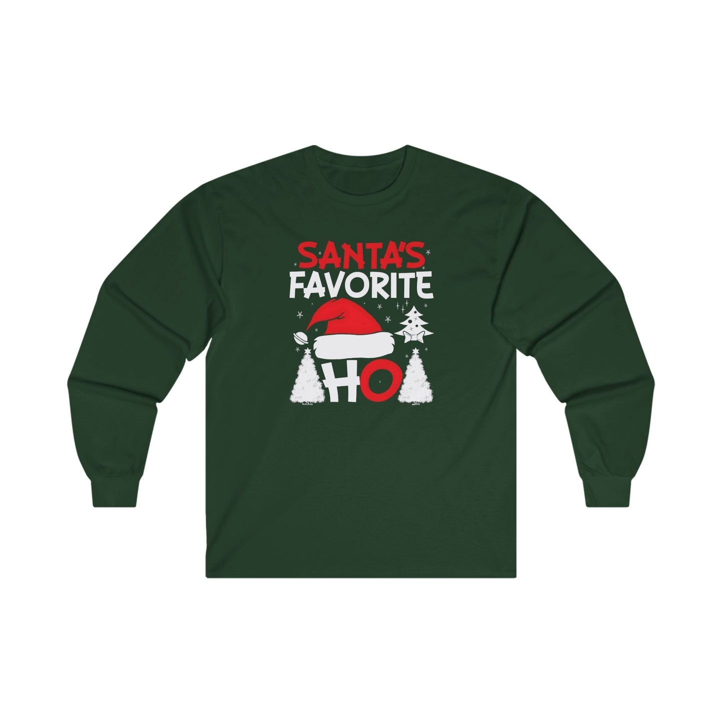 Santa's Favorite Ho Long Sleeve Tee The Devil's Pickle