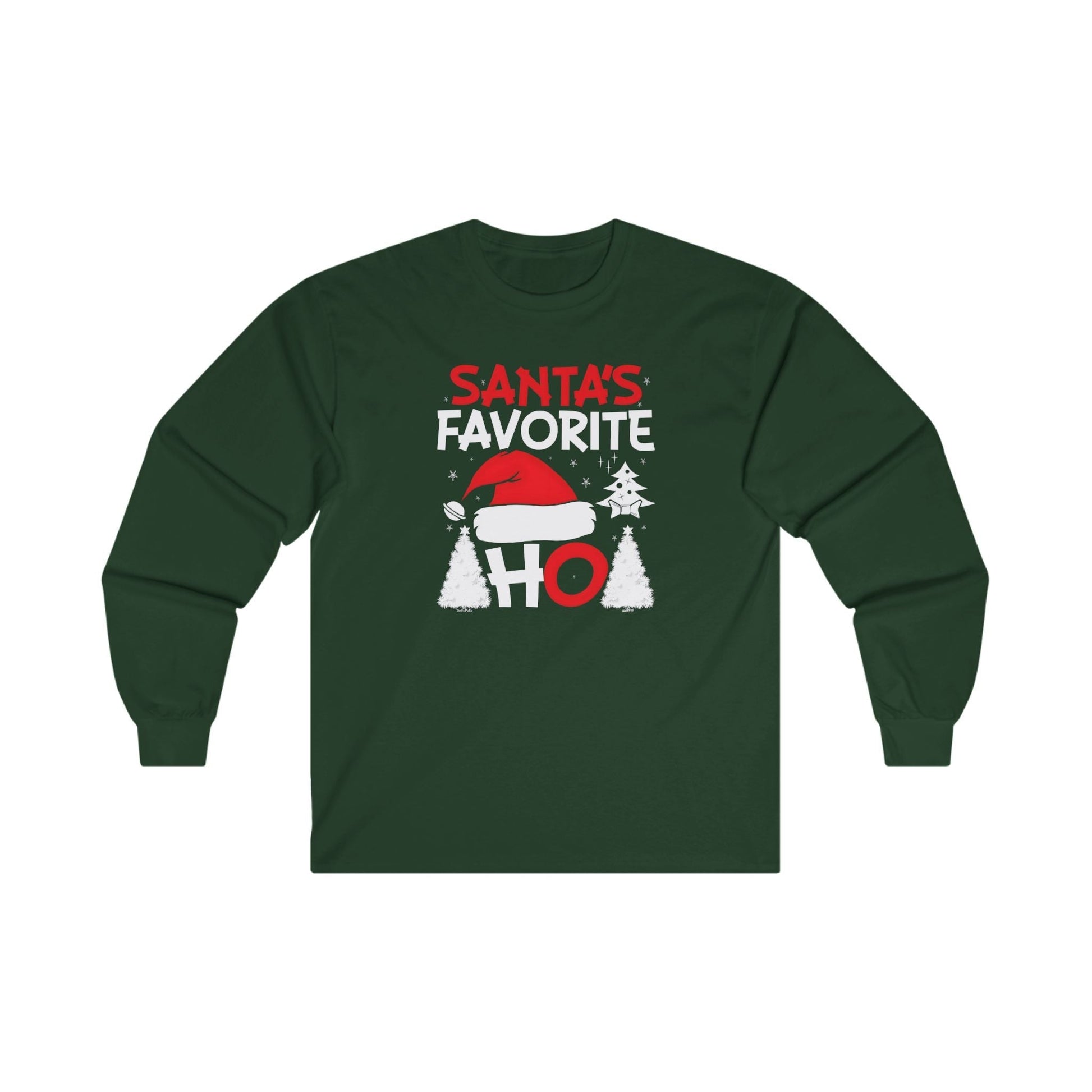 Santa's Favorite Ho Long Sleeve Tee The Devil's Pickle