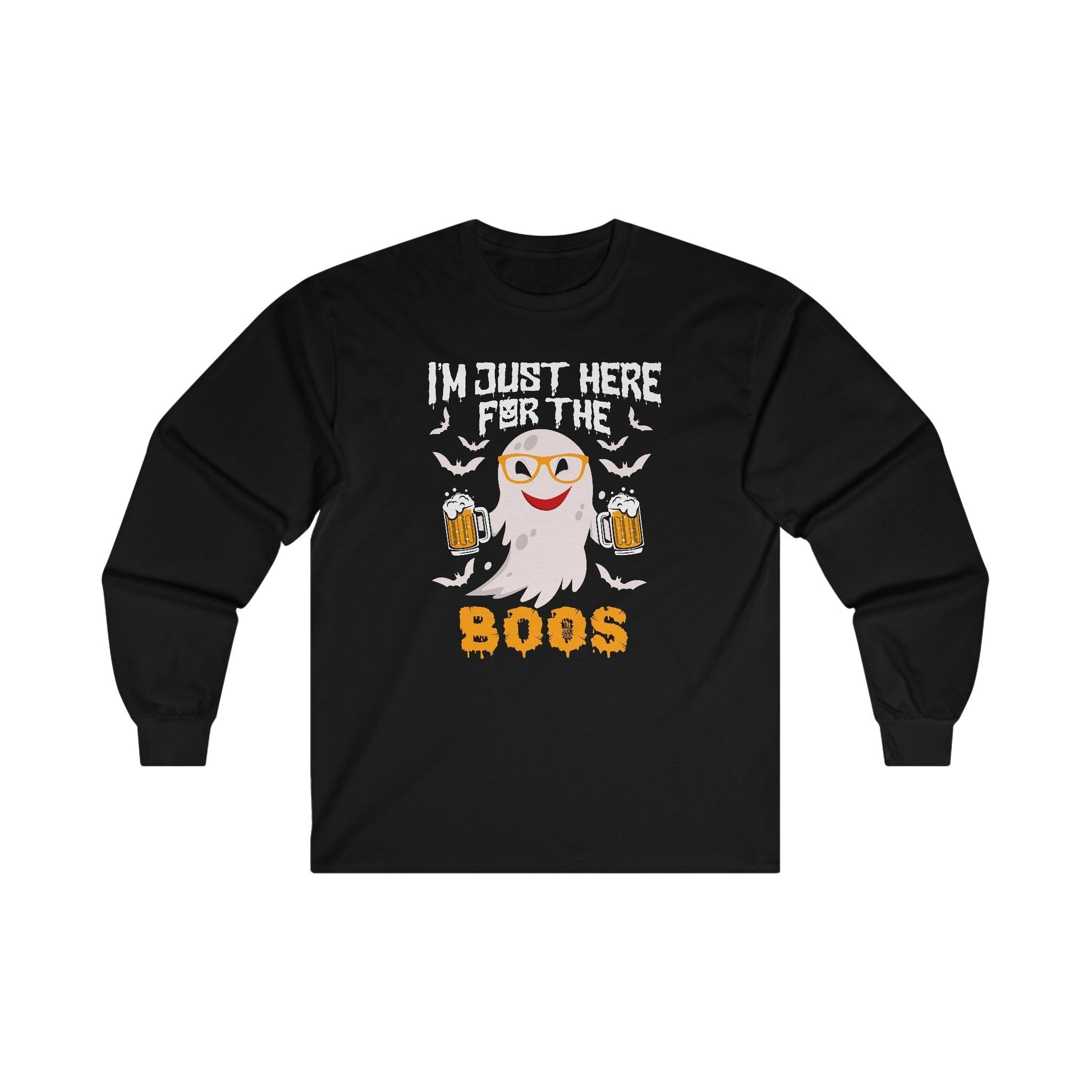 I'm Just Here For The Boos Long Sleeve Tee The Devil's Pickle