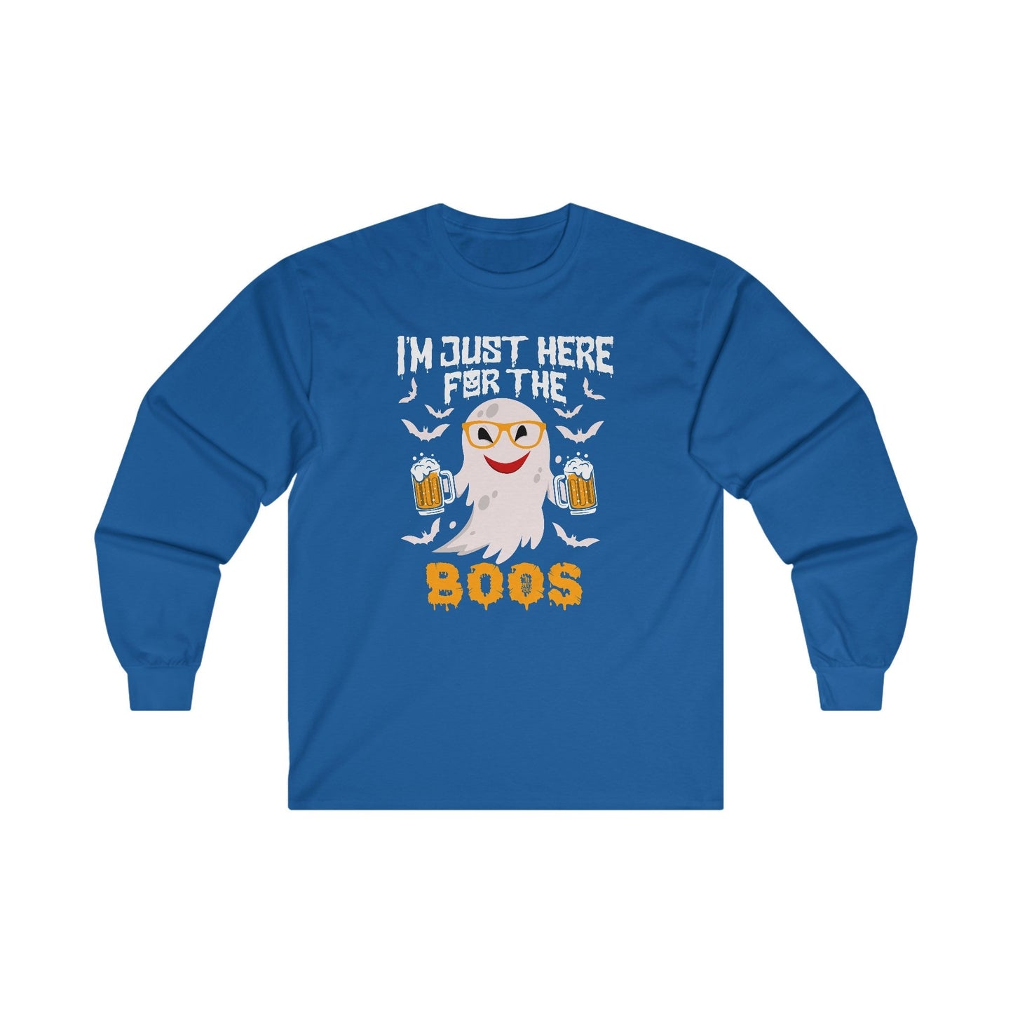 I'm Just Here For The Boos Long Sleeve Tee The Devil's Pickle