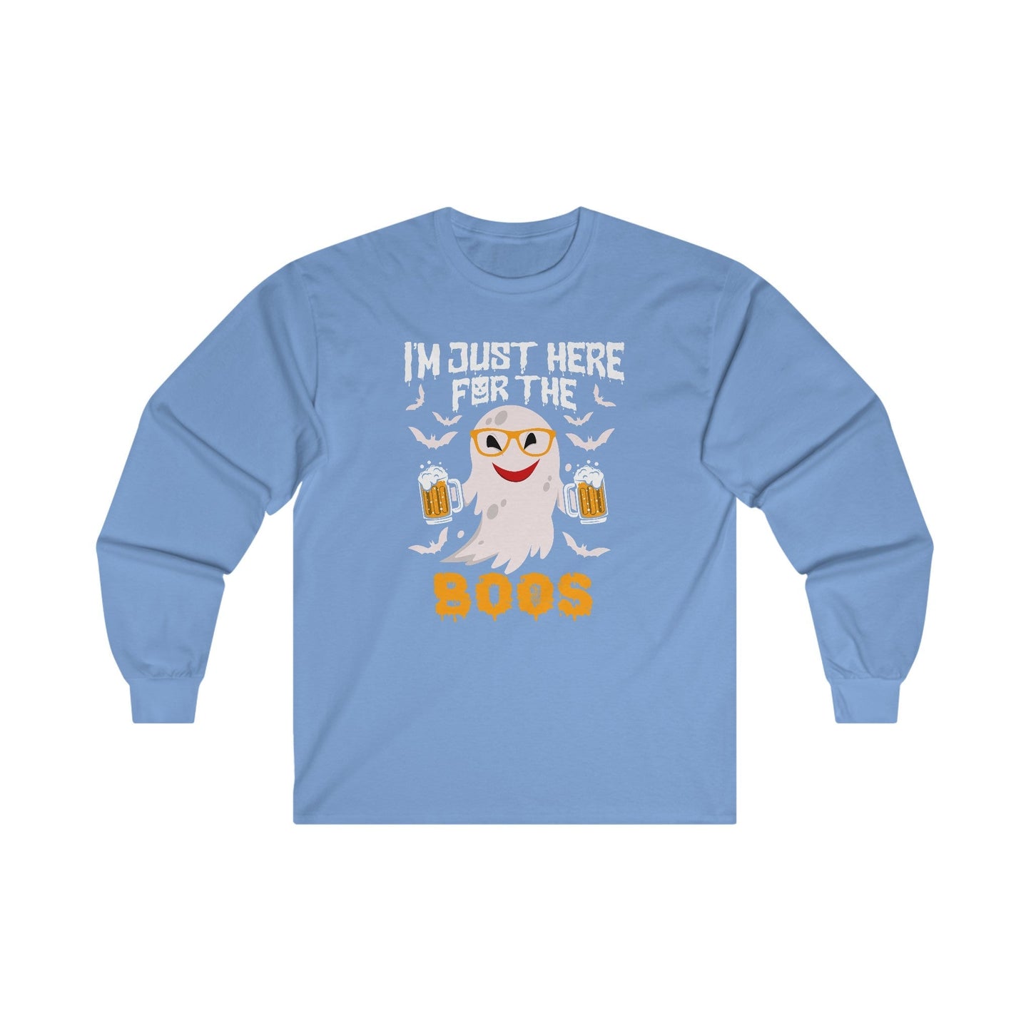 I'm Just Here For The Boos Long Sleeve Tee The Devil's Pickle