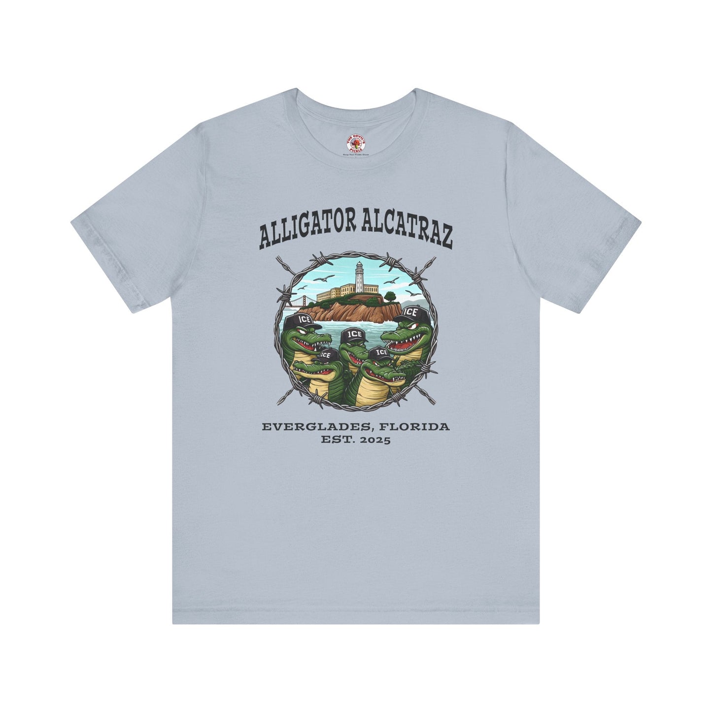 Alligator Alcatraz T-Shirt The Devil's Pickle