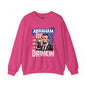 Abraham Drinking Crewneck Sweatshirt The Devil's Pickle
