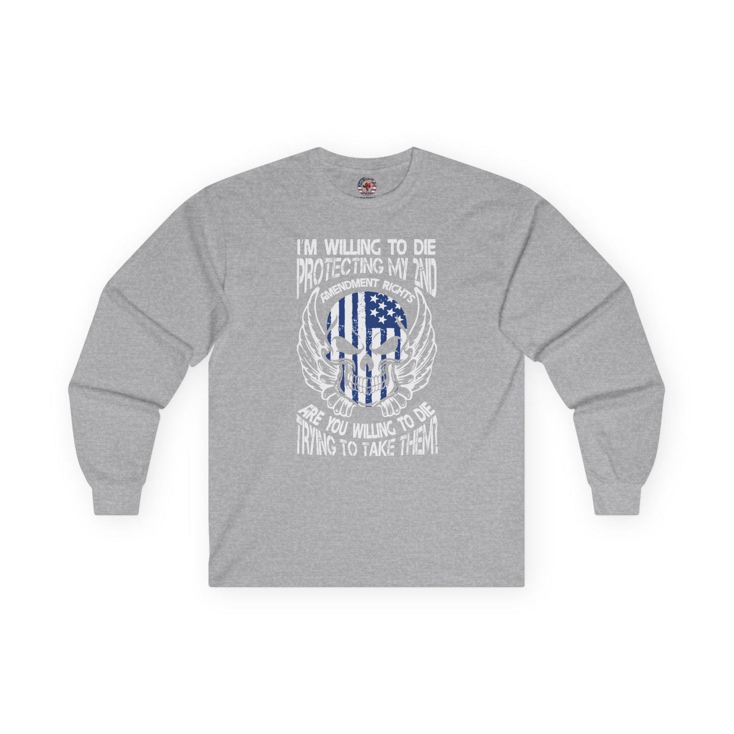 Protecting My 2nd Amendment Rights Long Sleeve Tee The Devil's Pickle