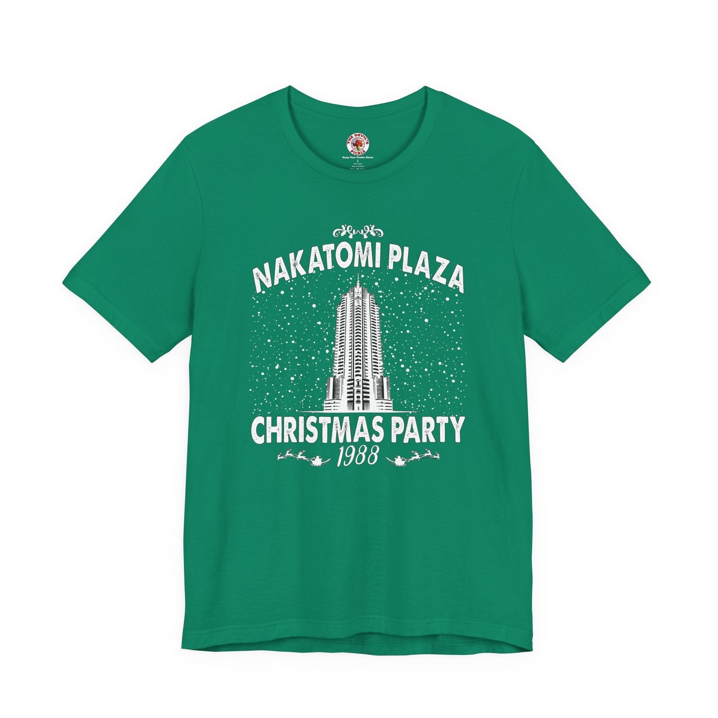 Nakatomi Plaza Christmas Party T-Shirt The Devil's Pickle
