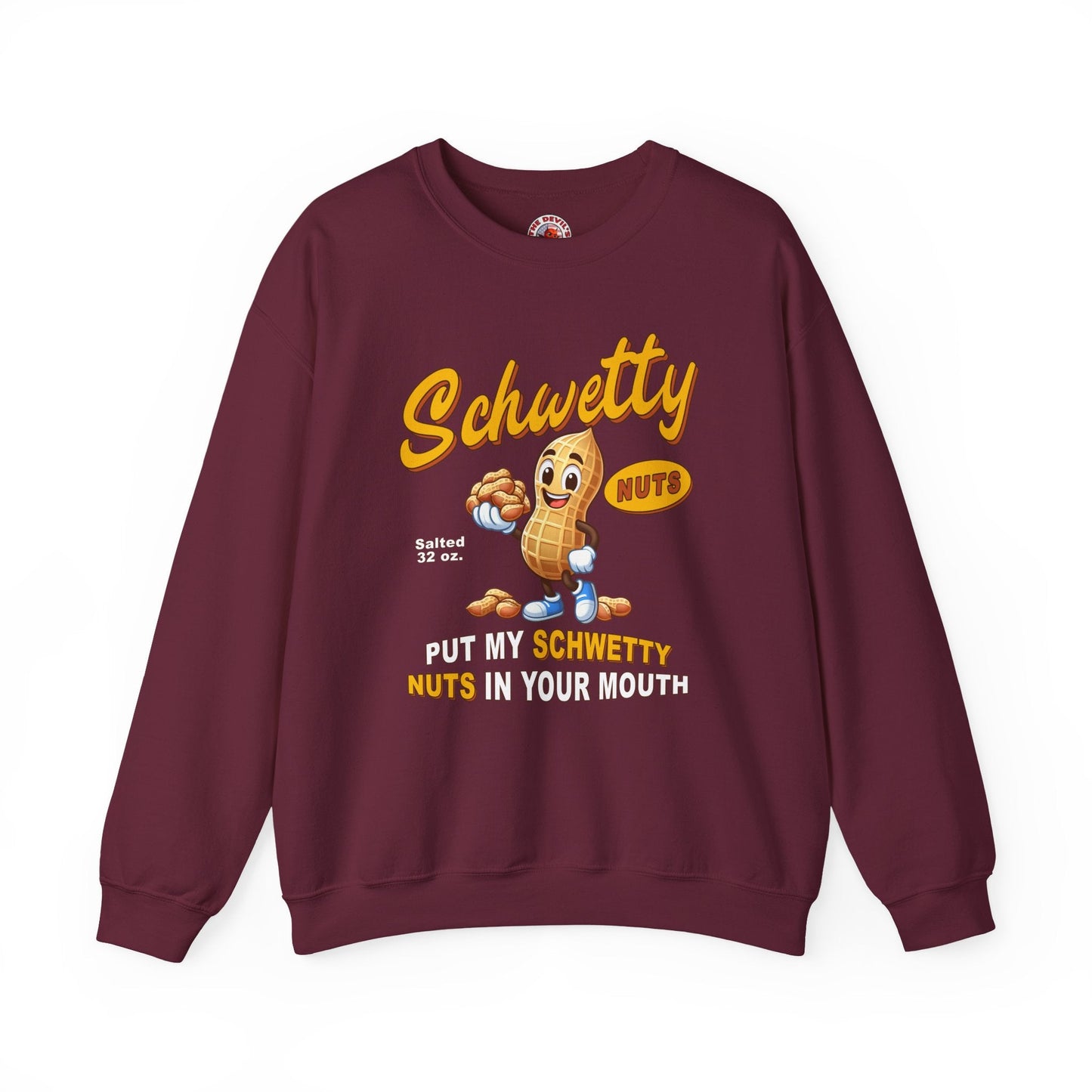 Schwetty Nuts Crewneck Sweatshirt The Devil's Pickle