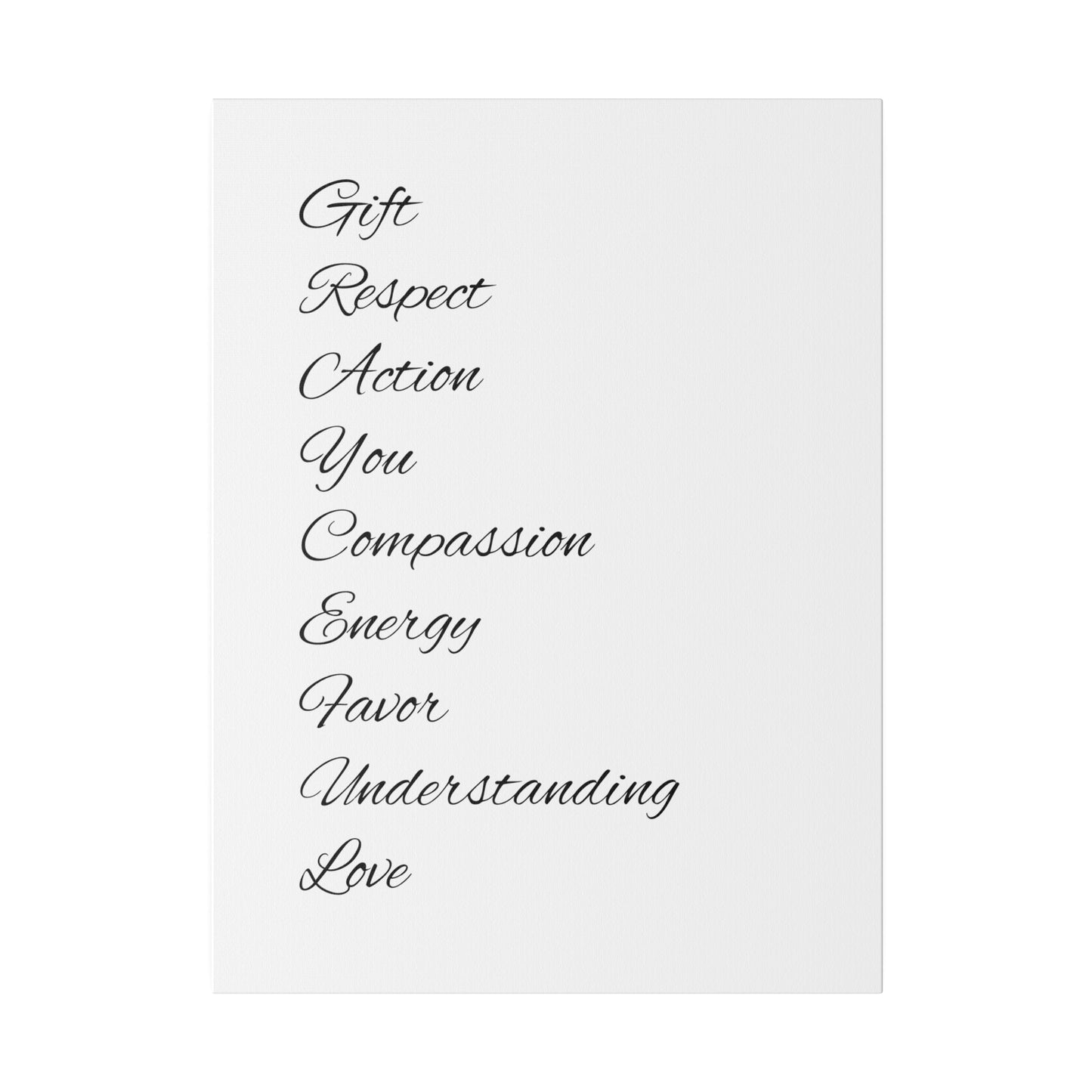 Matte Canvas, Stretched, 0.75" Grayceful LLC
