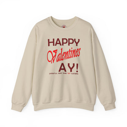 Happy Valentine's Ay Crewneck Sweatshirt The Devil's Pickle