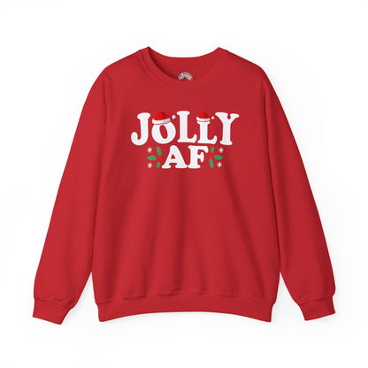 Jolly AF Crewneck Sweatshirt The Devil's Pickle
