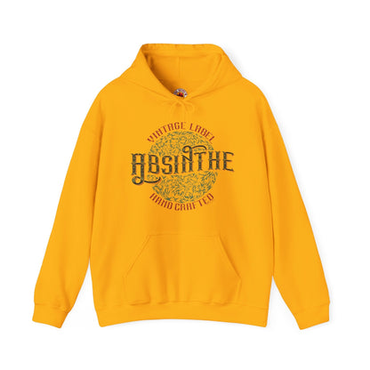 Vintage Label Absinthe Hooded Sweatshirt The Devil's Pickle