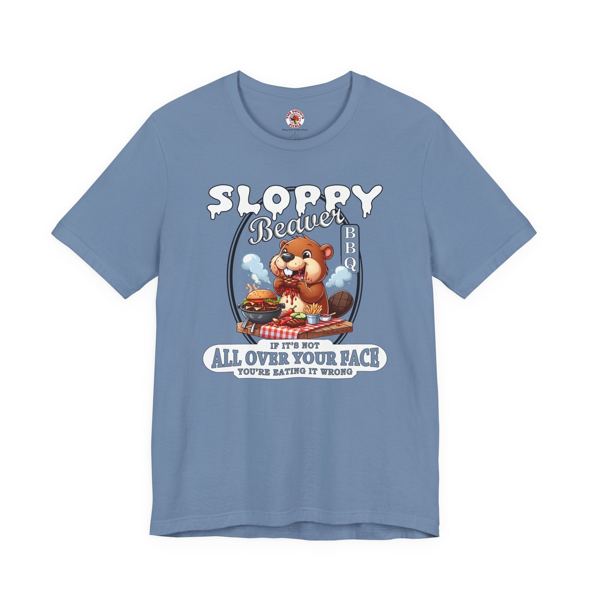 Sloppy Beaver BBQ T-Shirt The Devil's Pickle