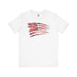 Red American Flag T-Shirt The Devil's Pickle
