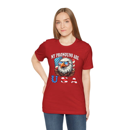 My Pronouns Are U.S.A T-Shirt The Devil's Pickle