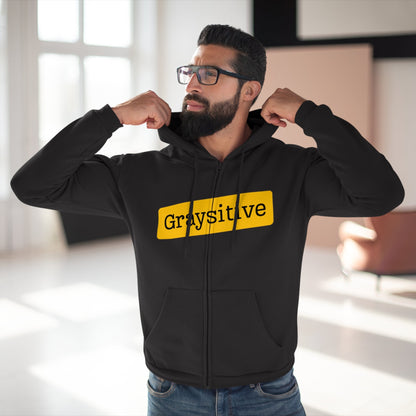 Unisex Hooded Zip Sweatshirt Grayceful LLC