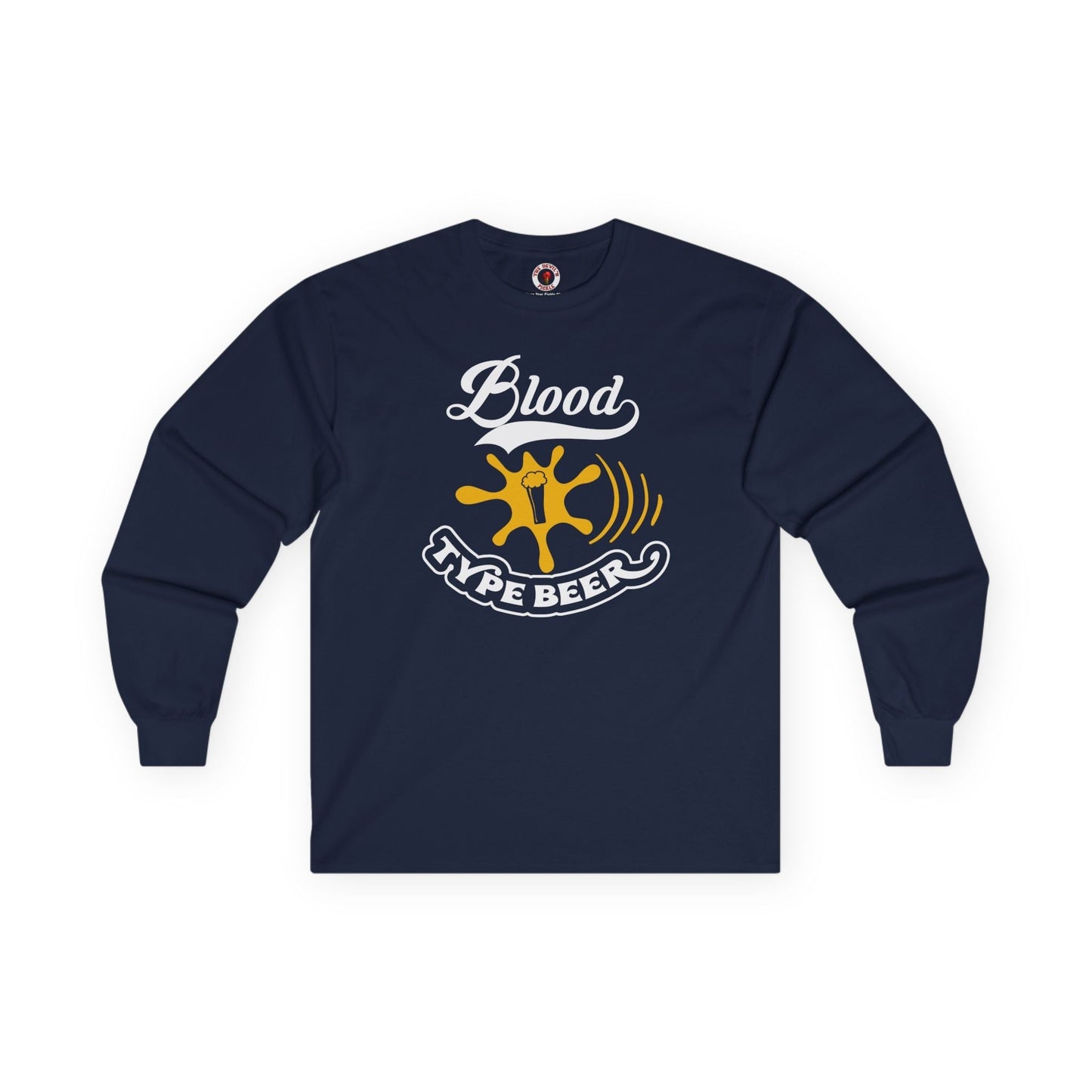 Blood Type Beer Long Sleeve Tee The Devil's Pickle