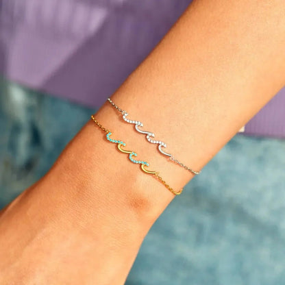 Tidecurve Bracelet Ivory Embers