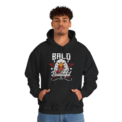 Bald And Beautiful Hooded Sweatshirt The Devil's Pickle