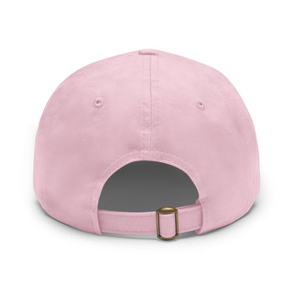 Hat with Leather Patch (Round) Grayceful LLC