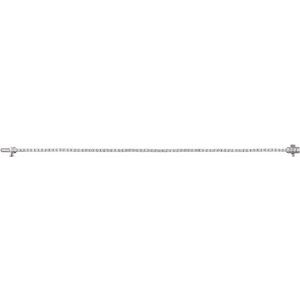 14K White 2 CTW Lab-Grown Diamond Line 7" Bracelet Ethereal Legacy Boutiques