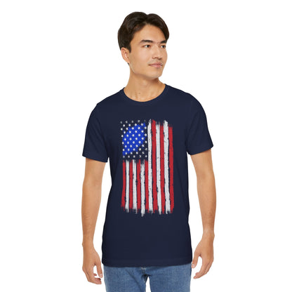 Tattered American Flag T-Shirt The Devil's Pickle