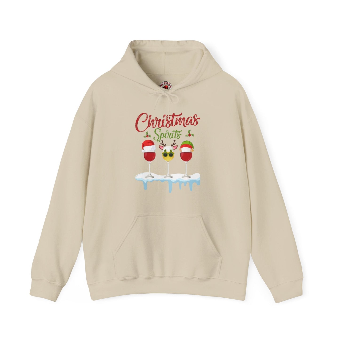 Christmas Spirits Hooded Sweatshirt The Devil's Pickle