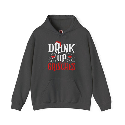 Drink Up Grinches Hooded Sweatshirt The Devil's Pickle