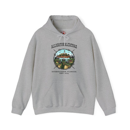 Alligator Alcatraz Hooded Sweatshirt The Devil's Pickle