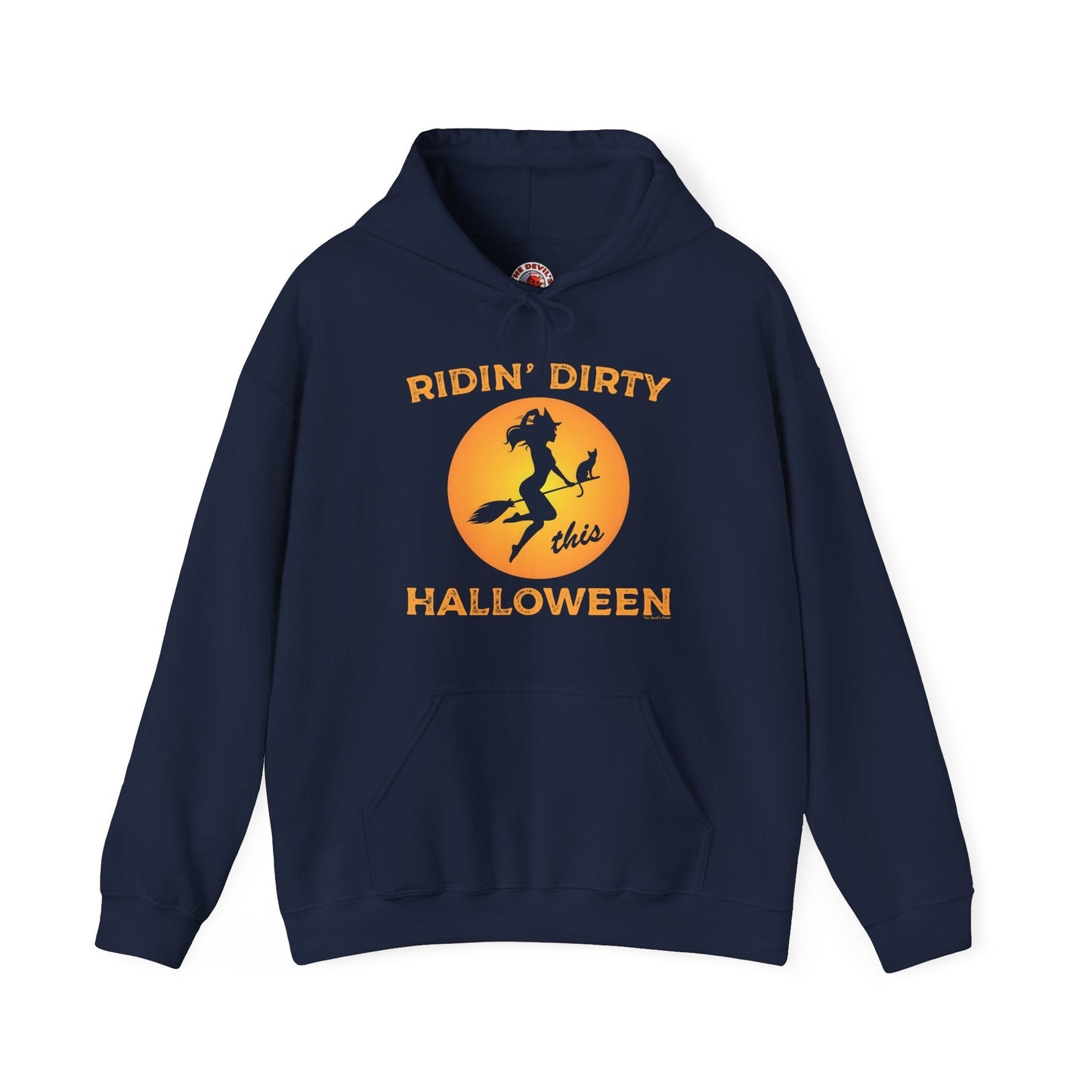 Ridin' Dirty This Halloween Hooded Sweatshirt The Devil's Pickle
