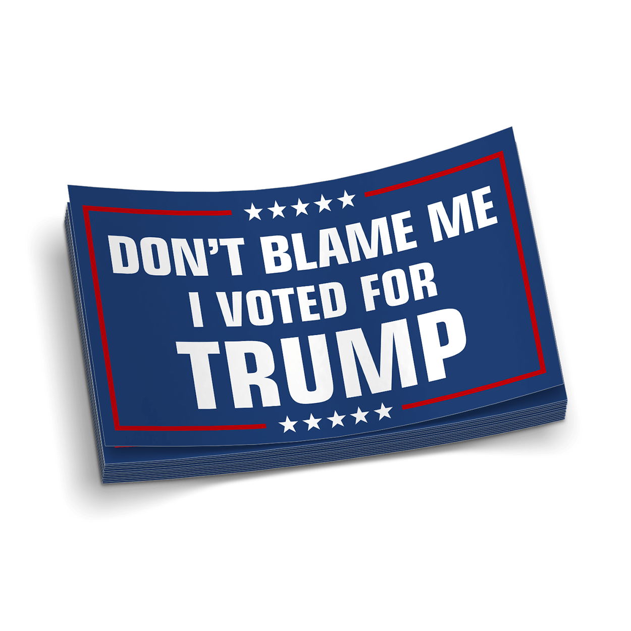 Don't Blame Me Decal Armed American Supply